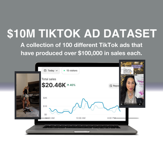 Ultimate $10M Ecom TikTok Ad Dataset